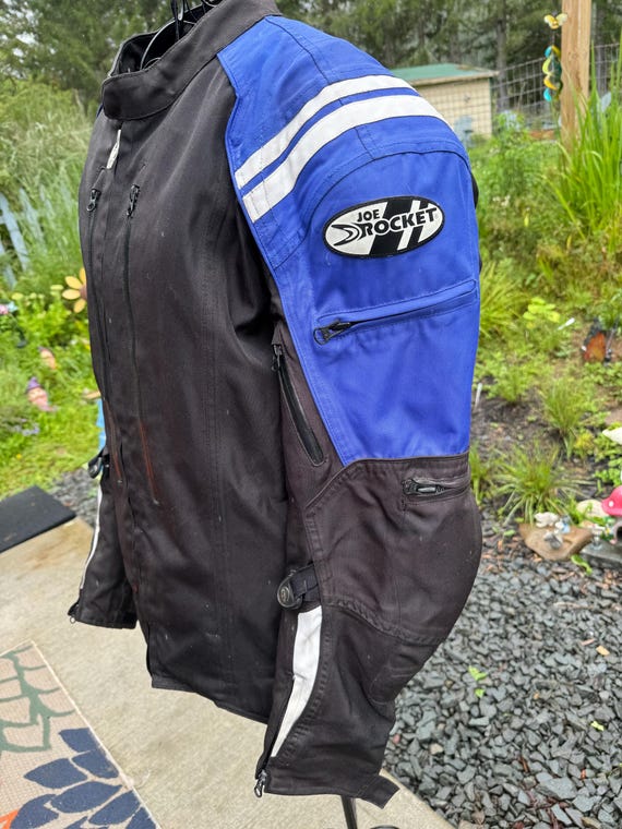 Joe Rocket Motor Cycle Jacket Size XL Armored Safety Parts Zip Out