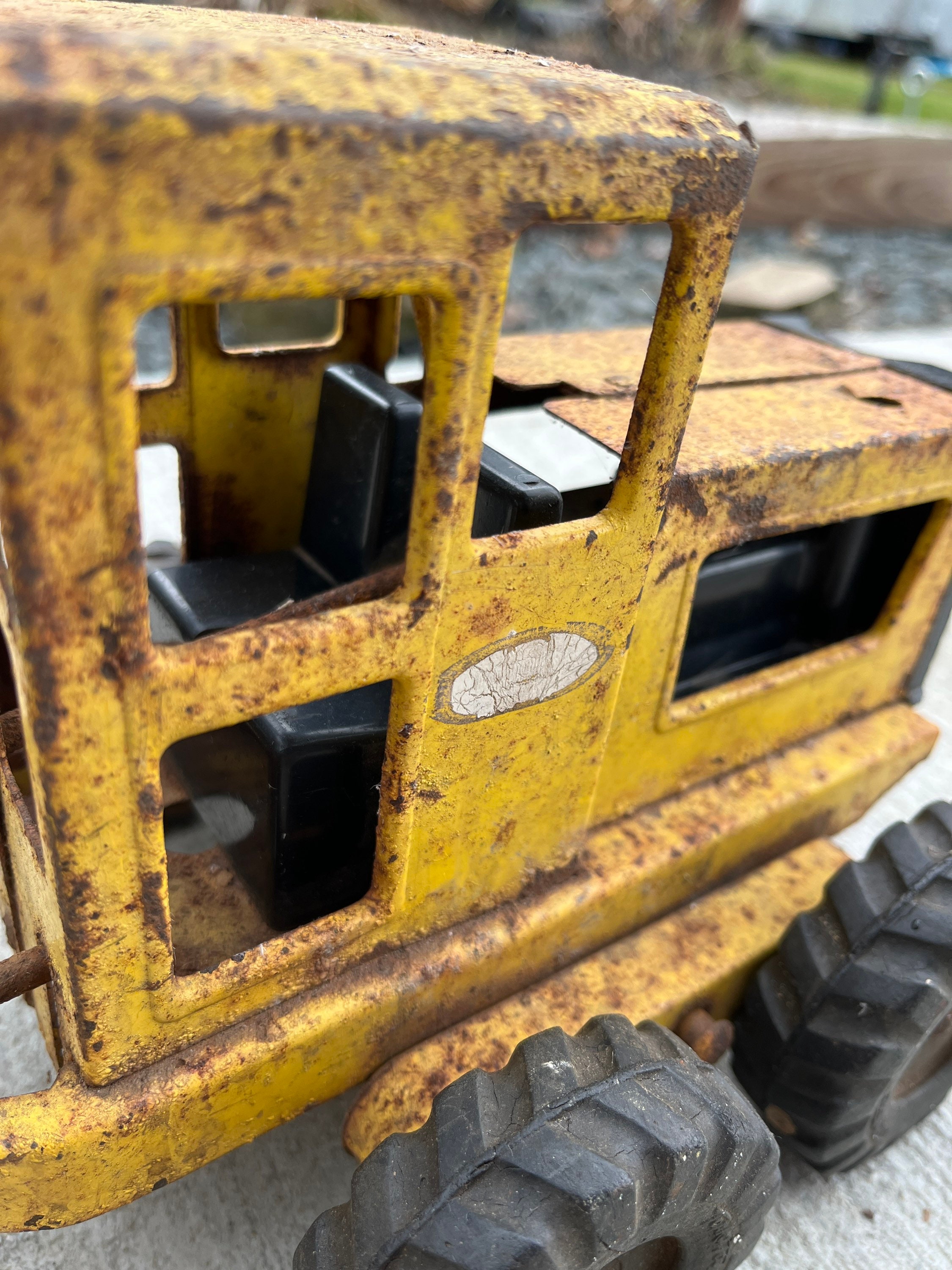 Antique tonka road grader sales