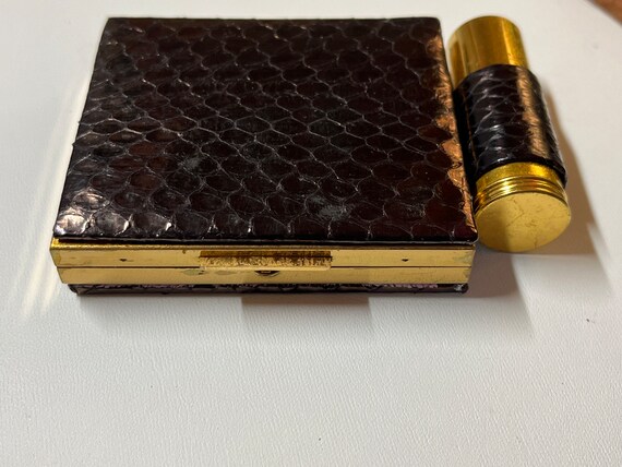Vintage Ritz Compact and Refillable Lipstick Tube - image 10