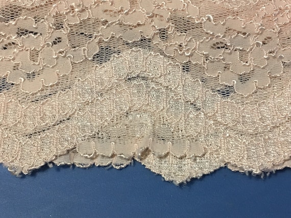 1960 Pink Lace Willow Ridge Short Sleeve Top - image 8