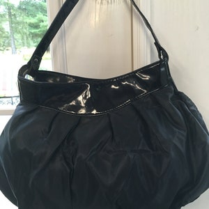 Vintage Avon Black Purse/ Tote Bag Retired Avon, Handbag