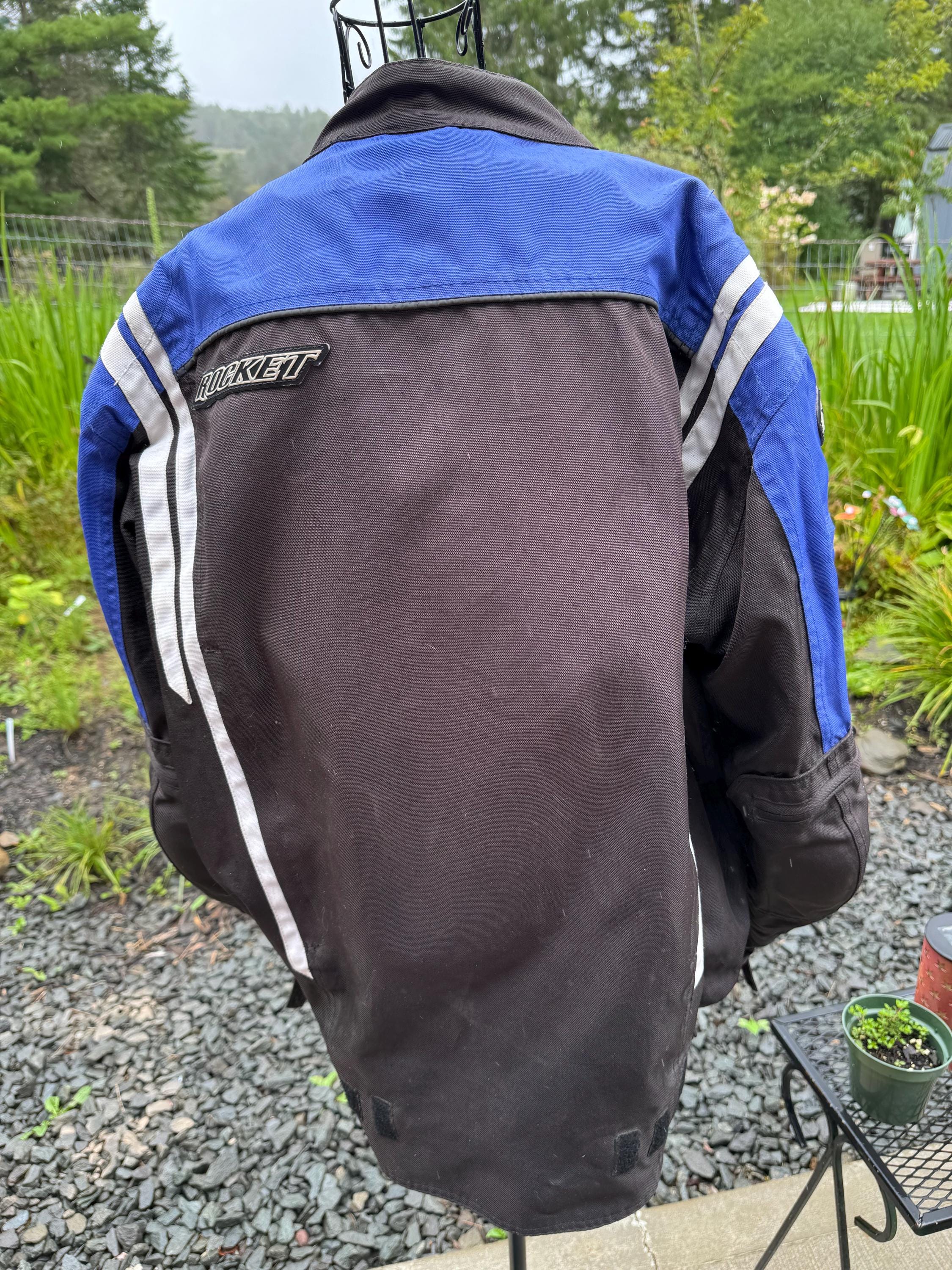 Joe Rocket Motor Cycle Jacket Size XL Armored Safety Parts