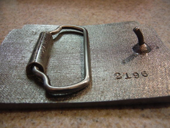 Vintage Square Dancing Belt Buckle - image 3