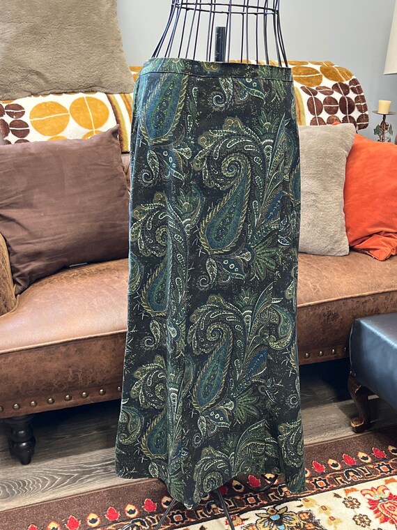 PAISLEY RUG SKIRT アメリヴィンテージ PAISLEY RUG Skirt 