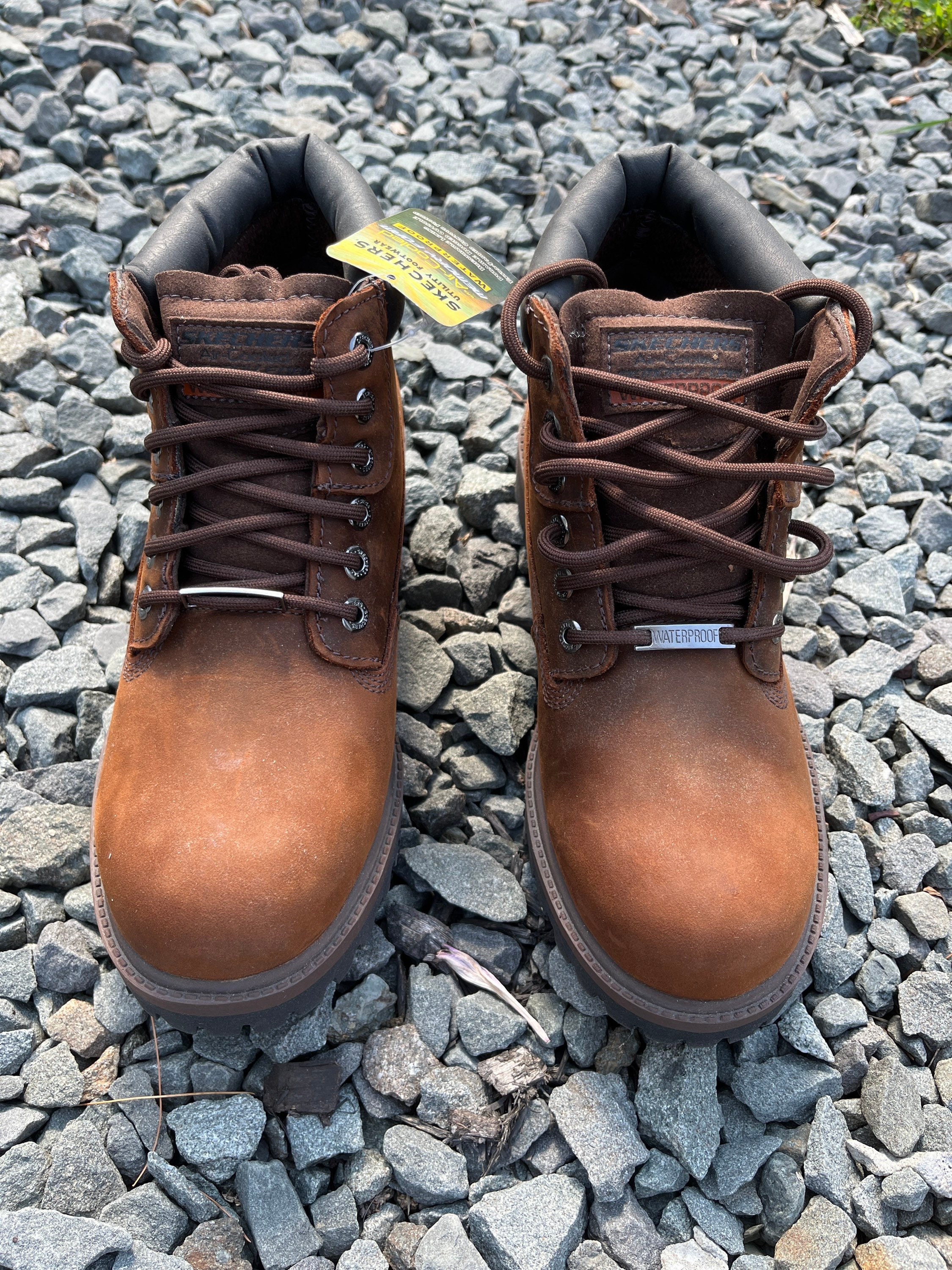 Skechers utility footwear memory cheap foam