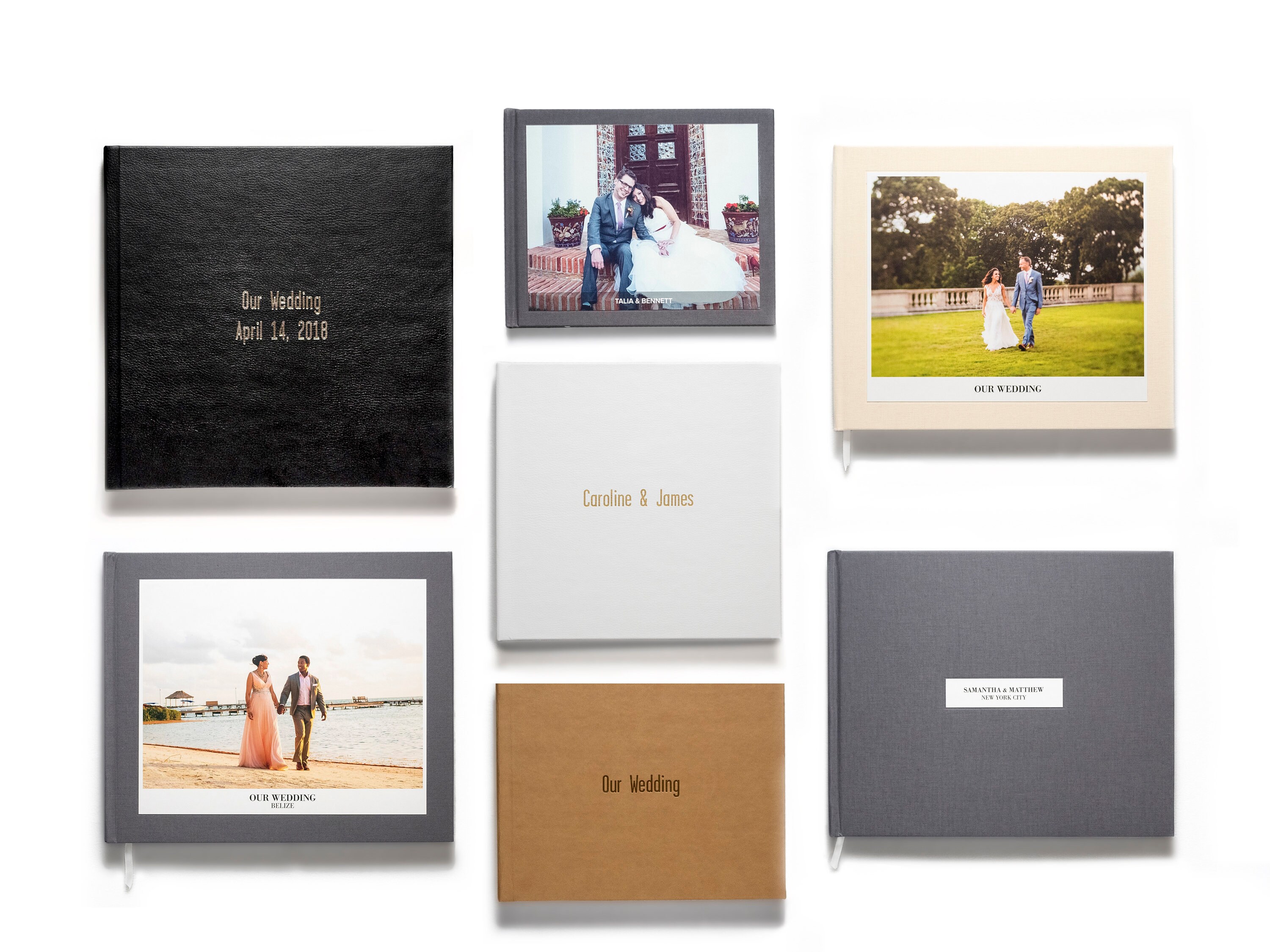 Tweed Wolf Wedding Albums Etsy