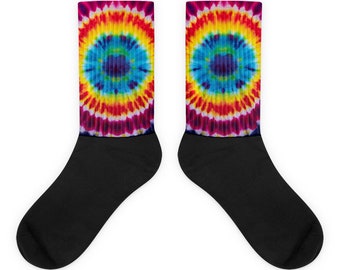 Organic Socks Tumblr Hipster Grunge Aesthetic Psychedelic Rad Pastel Kawaii Psychedelic Trippy Holographic Accessories Tie Dye