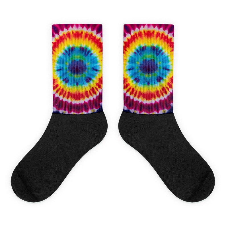 Organic Socks Tumblr Hipster Grunge Aesthetic Psychedelic Rad Pastel Kawaii Psychedelic Trippy Holographic Accessories Tie Dye