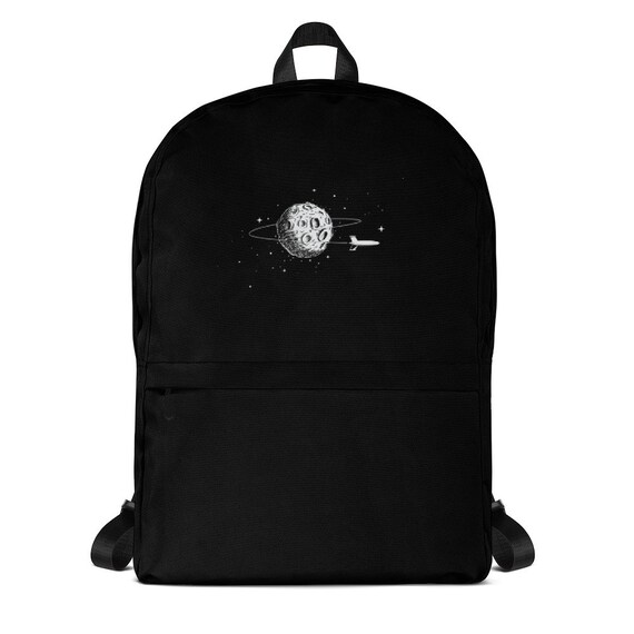 Leaving The Moon Backpack Tumblr Hipster Grunge Aesthetic Etsy