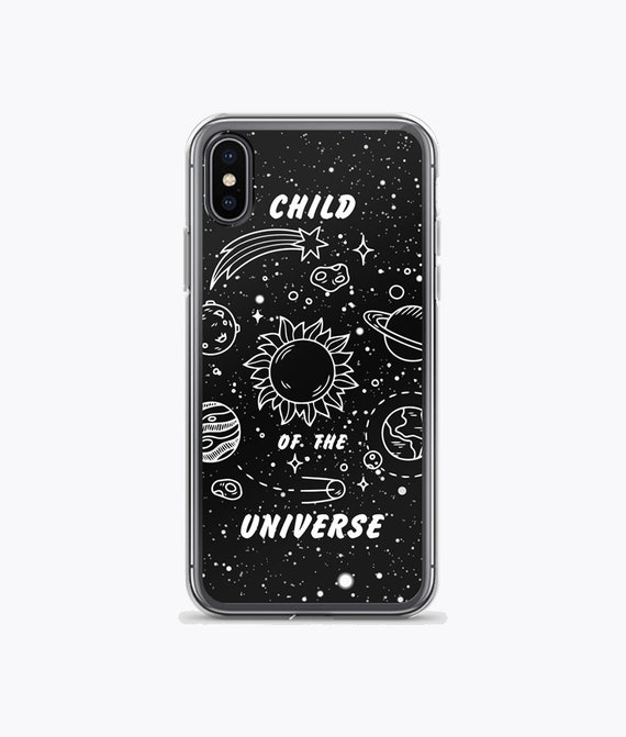 Child Of The Universe Clear Iphone Case Tumblr Grunge Etsy