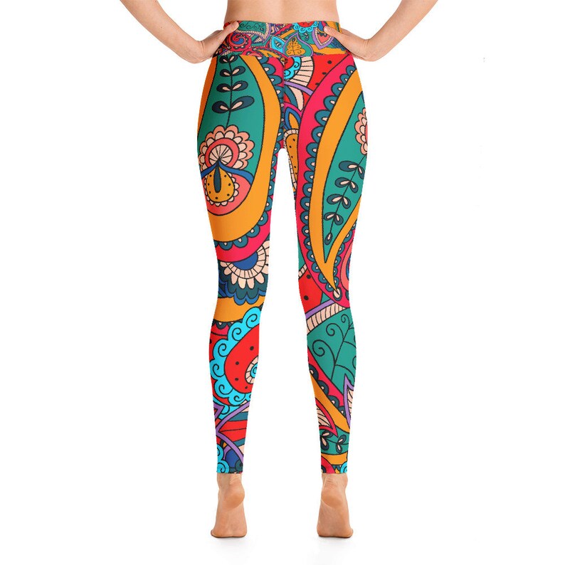 Ethnic Pattern Print Women Leggings