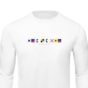 Custom Nautical Flag shirts Marine signal flag shirts matching sun shirts nautical flag sun shirts custom Custom Maritime Signal Flag shirt