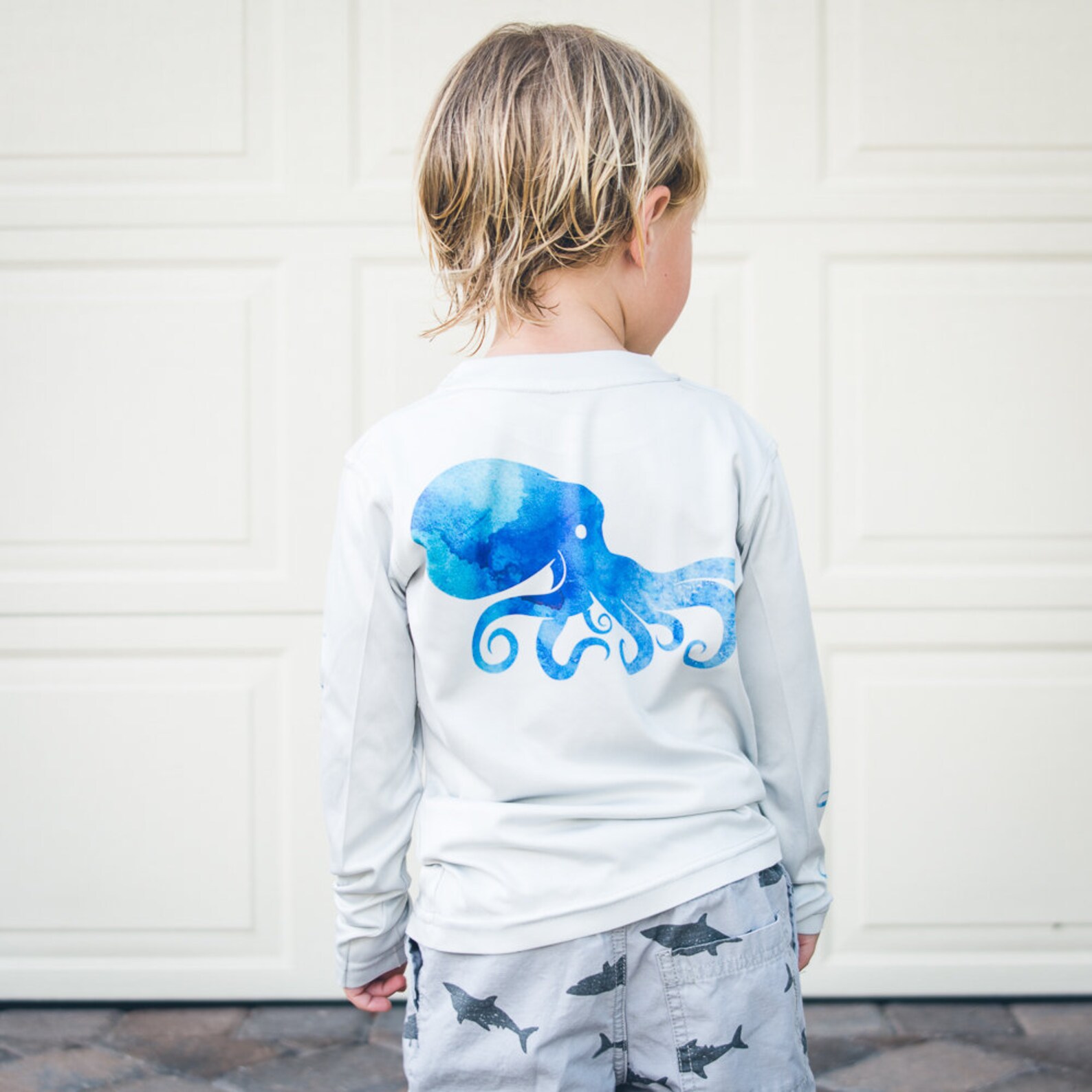 Octopus Rash Octopus Rash Guard Swimwear UPF SPF Shirt Vacation Shirt Swimwear Ocean ...