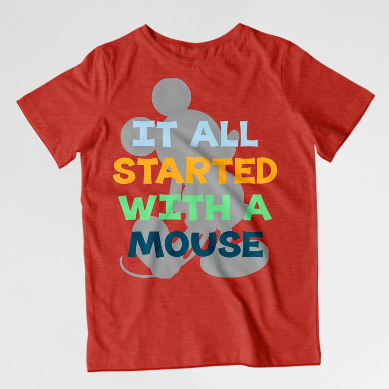 the mouse that started it all shirt