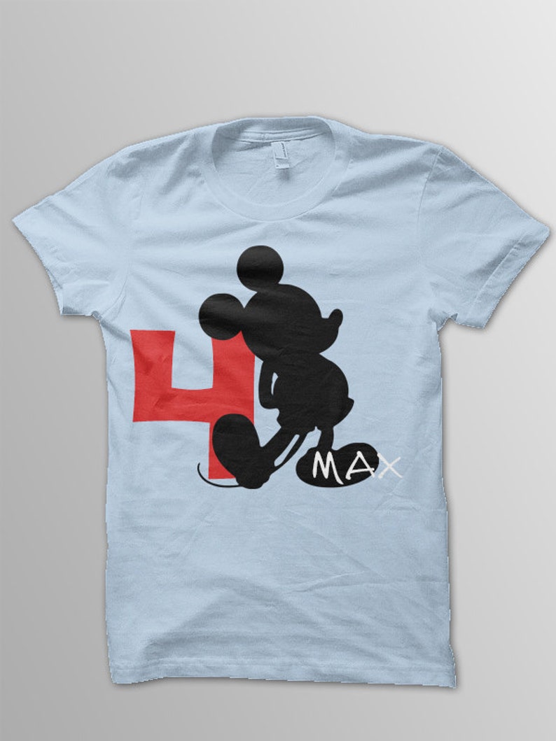 mickey birthday shirt