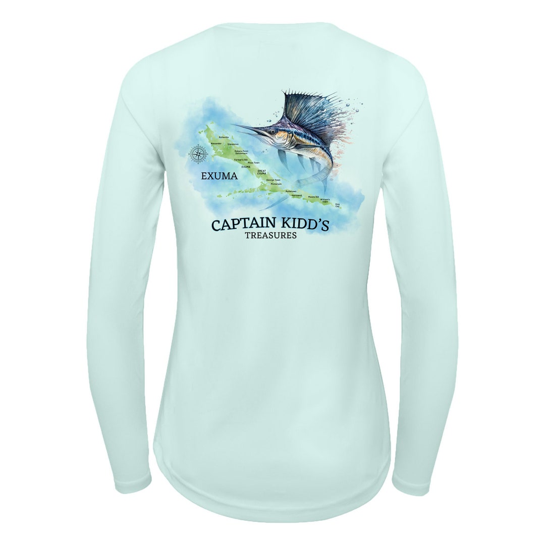 Rigs Performance Fishing Shirt XL 50+ UPF Blue Long Sleeve Rigs Performance Fishing Shirt XL 50+ UPF Blue Long Sleeve
