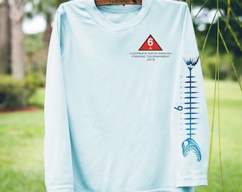 Custom Fishing Trip Shirts UPF 50+ Rash Guard fishing shirts family vacation shirts adult swim shirt kids swim shirt