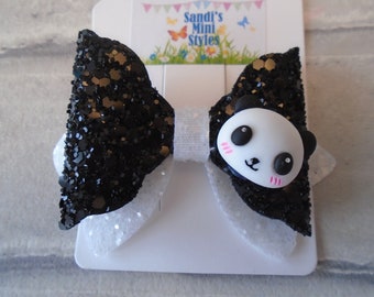 Glitter hair clip panda hair clip ballet hair clip llama hair clip dinosaur hair clip unicorn hair clip ice cream hair clip cherry hair clip