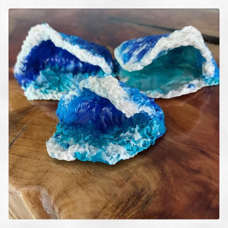 Ocean Wave Polymer Clay Sculpture for Home Decor Wave Etsy