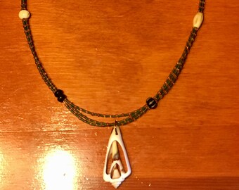 Green Shell Necklace