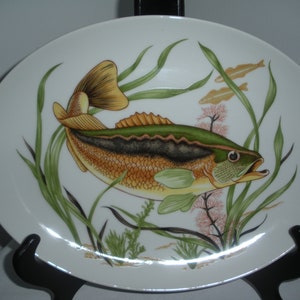 Vintage Fish Plate Made in Japan - Etsy