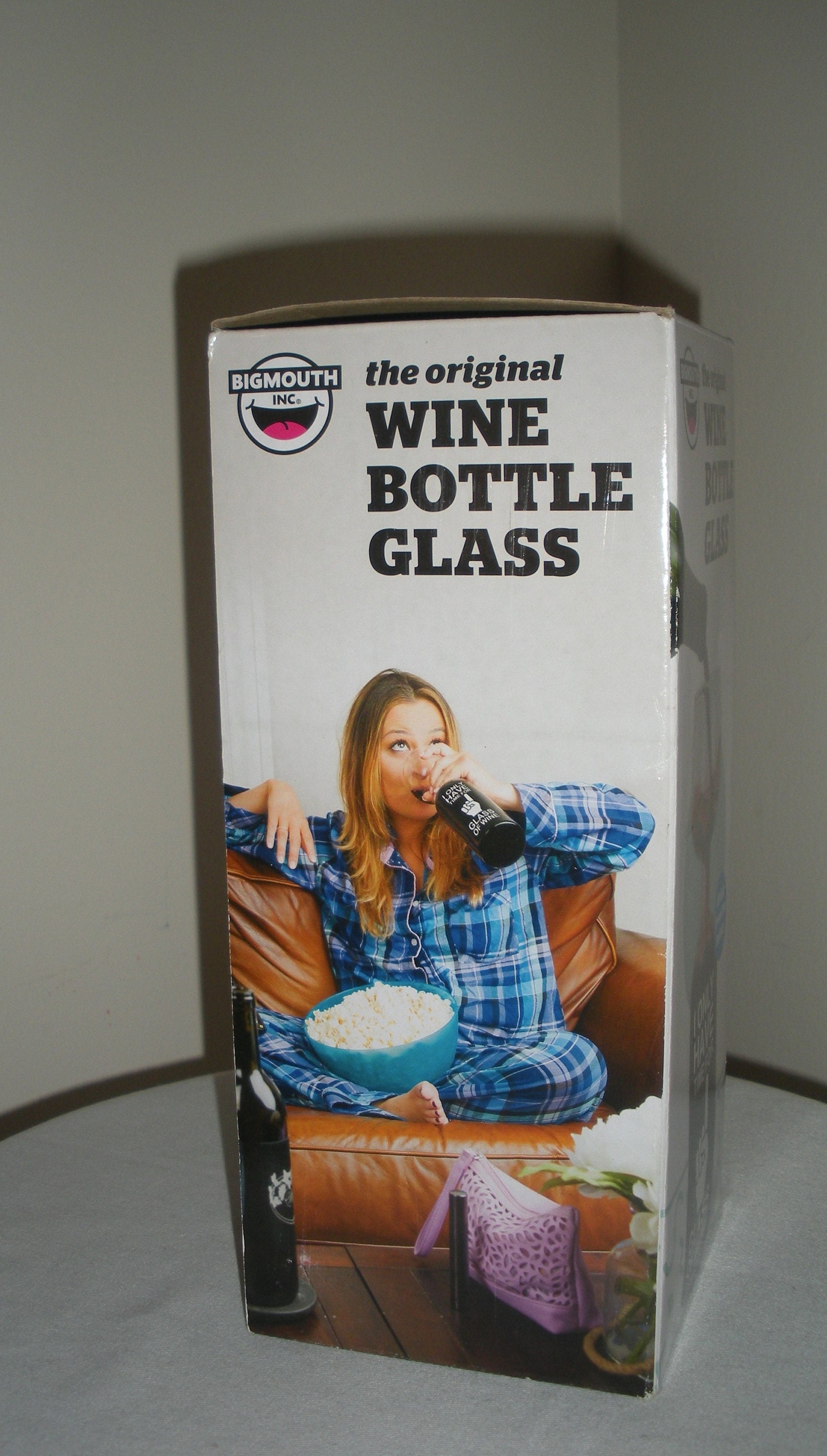 BigMouth Inc. Original I Need a Huge Glass of Wine, Large Wine Glass, 750 mL