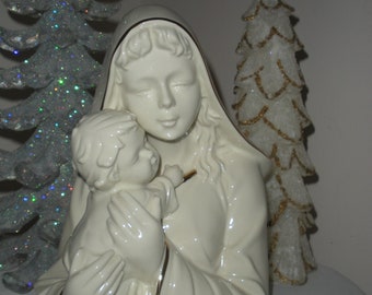 Madonna and Child Figurine Holiday Elegance by Mikasa