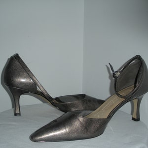 Pewter Dress Pumps - Etsy