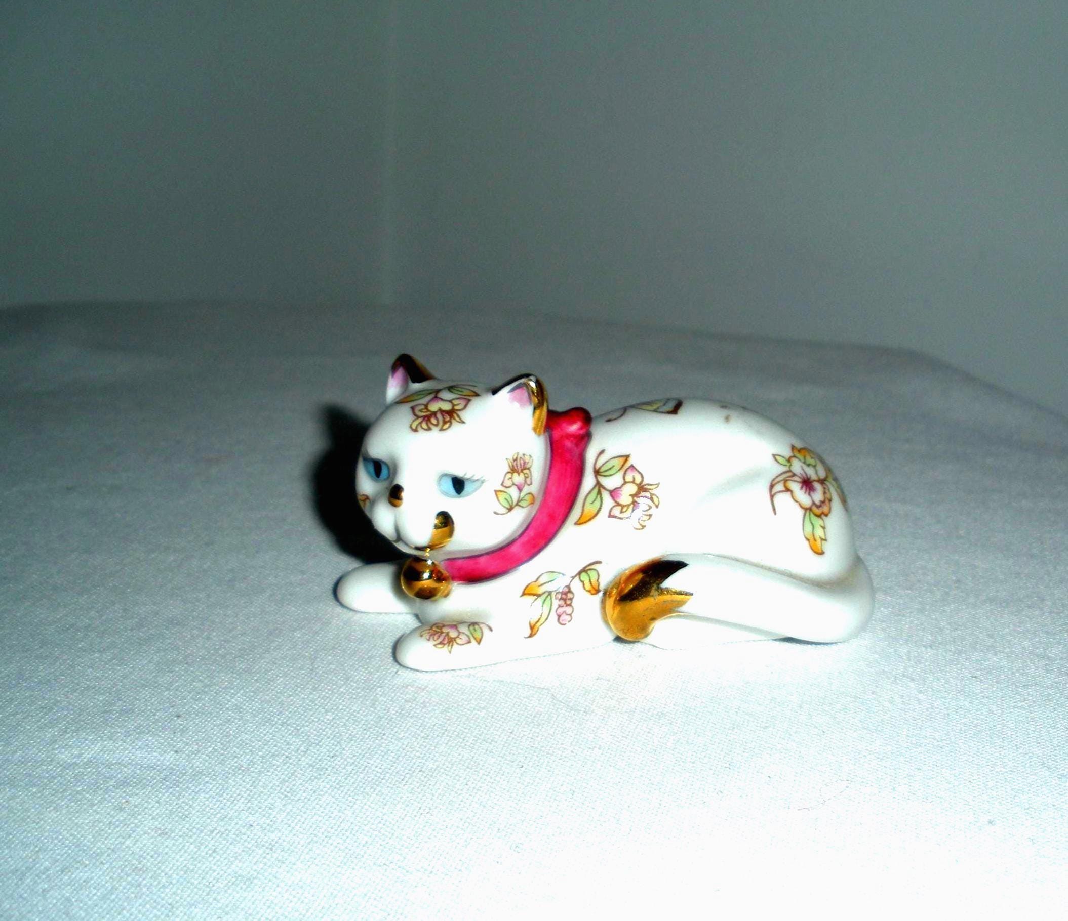 Franklin Mint Curio Cats - Etsy