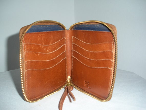 Vintage Ralph Lauren Wallet Double RRL Brown Leat… - image 6