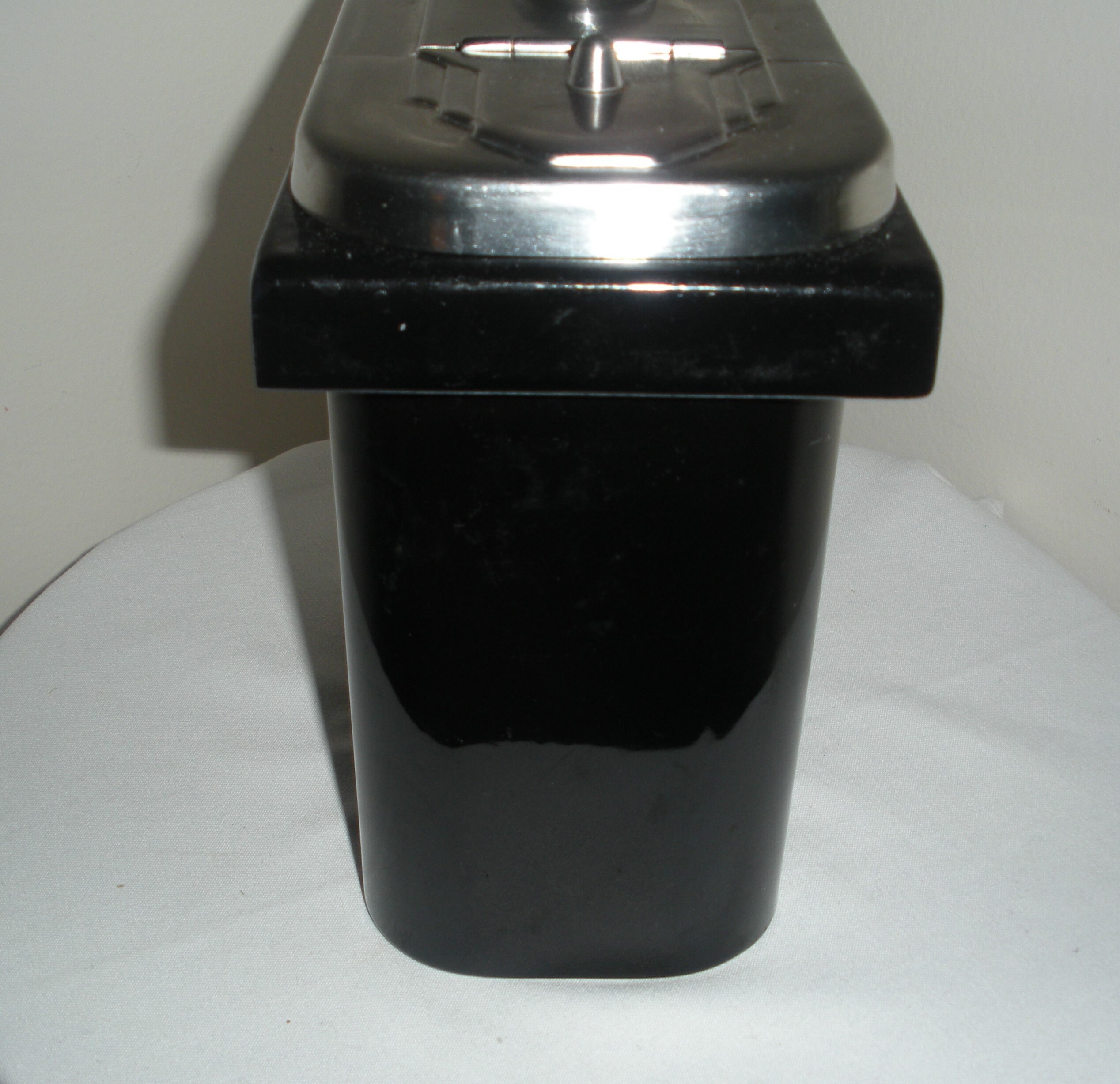 Vintage Hall Ceramic Syrup or Topping Canister with Ladle Etsy