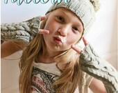 Cable Knit Hat and Fingerless Gloves Knitting Pattern (PDF Pattern)