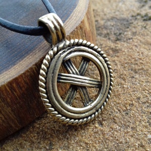 Slavic Pendant, Gromovnik, Yarovrat, Replica, Kolovrat Symbol, Amulet, Pagan Jewelry, Norse, Medieval, asatru, talisman, viking pendant