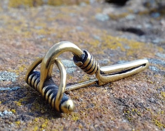 Antique Fibula, Roman Fibula, Brooch, 3 - 4 Century AD, Middle Ages, Kievan Rus, Medieval jewelry, Reconstruction, Reenactment jewelry,Clasp