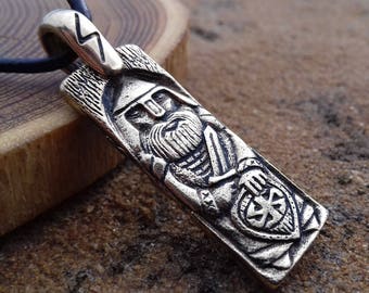 Perun pendant, God, Slavic symbol, Ethnic amulet, Pagan jewelry, Nordic pendant, Medieval age, Perun necklace, Thunder god, Viking jewelry