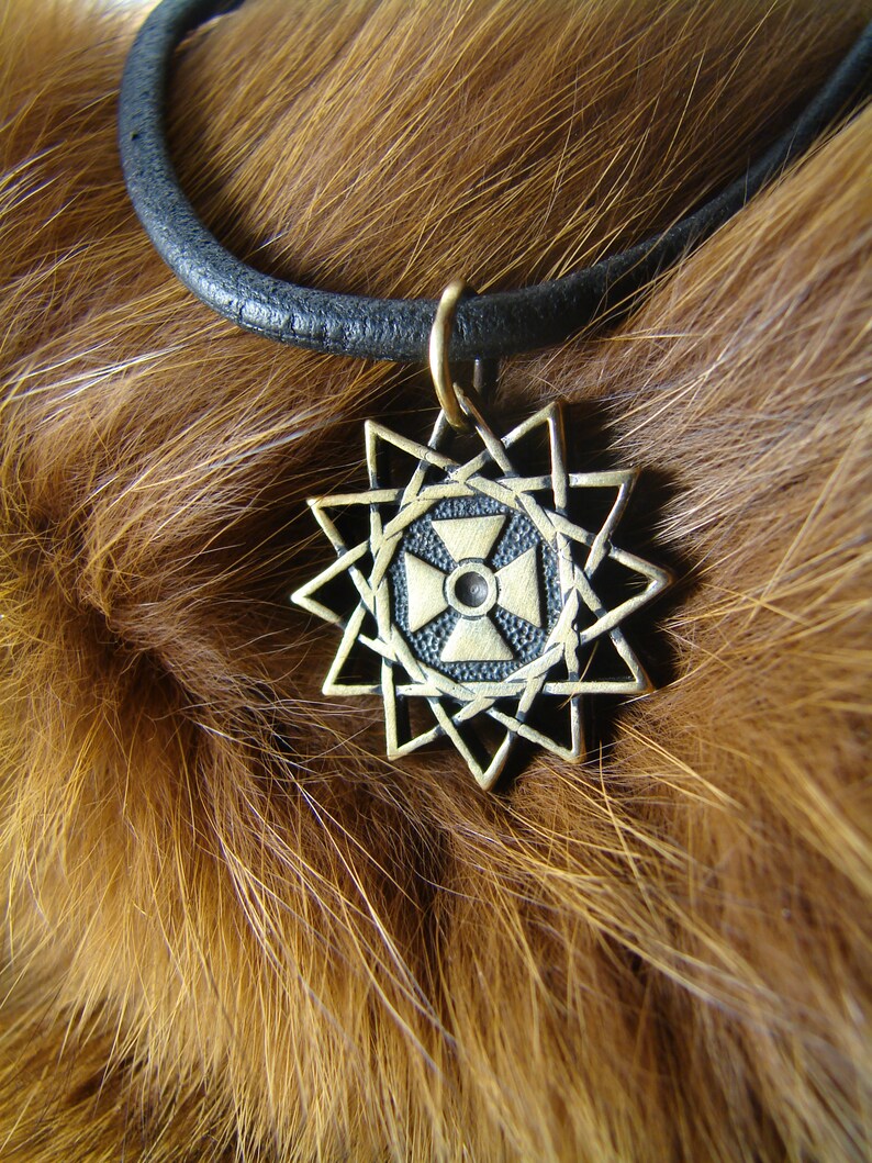 Erzgamma Star Ertsgamma Lucky Star Amulet Ancient Christian Etsy Canada