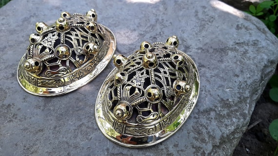 Viking brooch Turtle fibula, Replica, Viking Age, 10th c Gotland, Reconstruction, Medieval, Norse, Pagan, SCA garb, Viking jewelry, Nordic