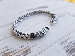 Bracciale Celtico In Argento 925 Per Donna: Nodo Celtico Regolabile 17.8+5.1 Cm, Ipoallergenico, Con Confezione Regalo, Gioiello Irlandese