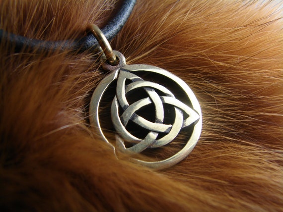 Triquetra Pendant Trinity Knot Triquetra Pendant Symbol Celtic