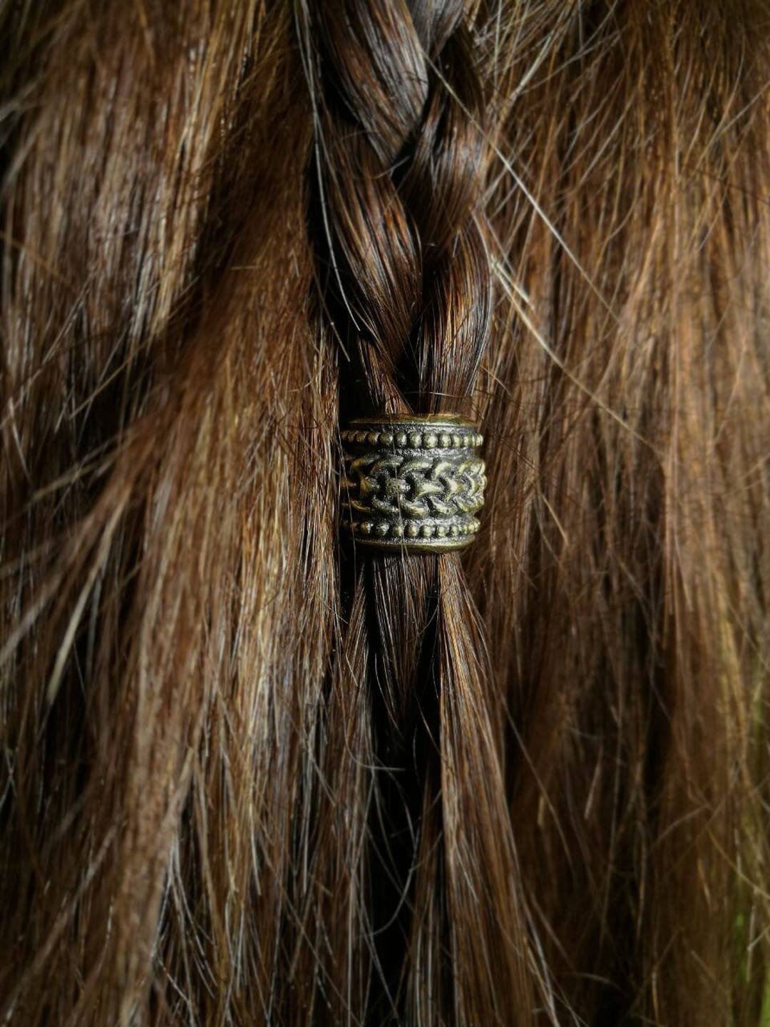 Viking Beard Beads, Beads for Hair, Celtic Knot, LOTR, Viking Jewelry