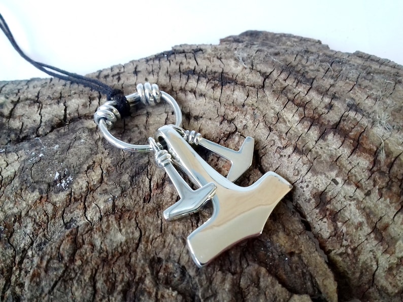Mjolnir Silver Pendant Mjölnir Replica Norse Jewelry Etsy