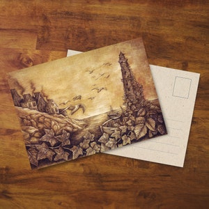 Carte postale « Mayak » | Imprimé sur du papier recyclé de haute qualité