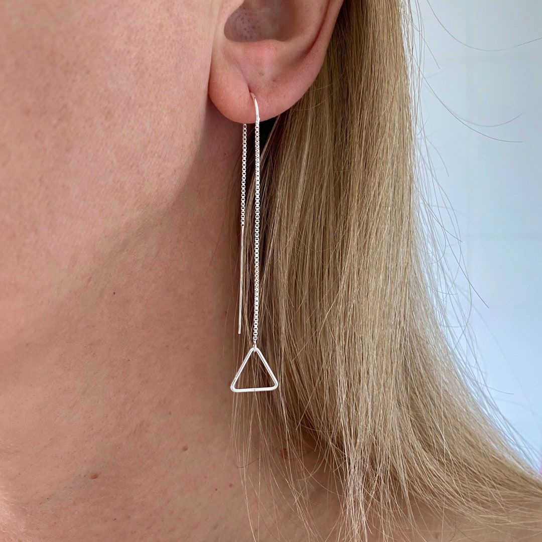 Etsy cheap triangle earrings