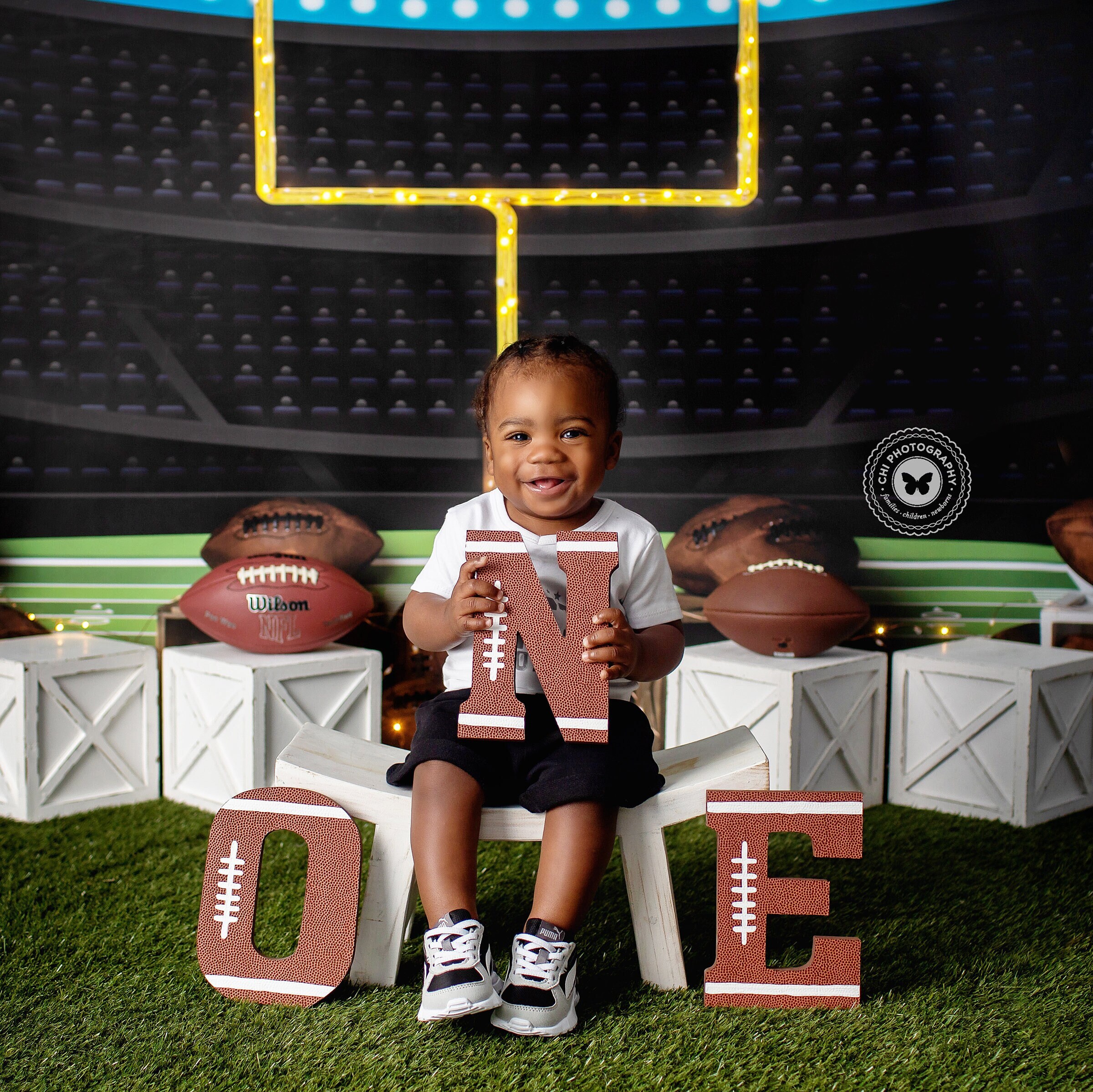 Football Birthday 1st Birthday Football Football Letters - Etsy