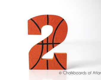 Basketball Birthday, 2nd Birthday, Basketball, Basketball Letters, Basketball Party