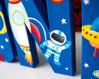 Blasting Into One, 1st Birthday, Space, Moon, Stars, Planets, Astronaut Birthday, Space Letters