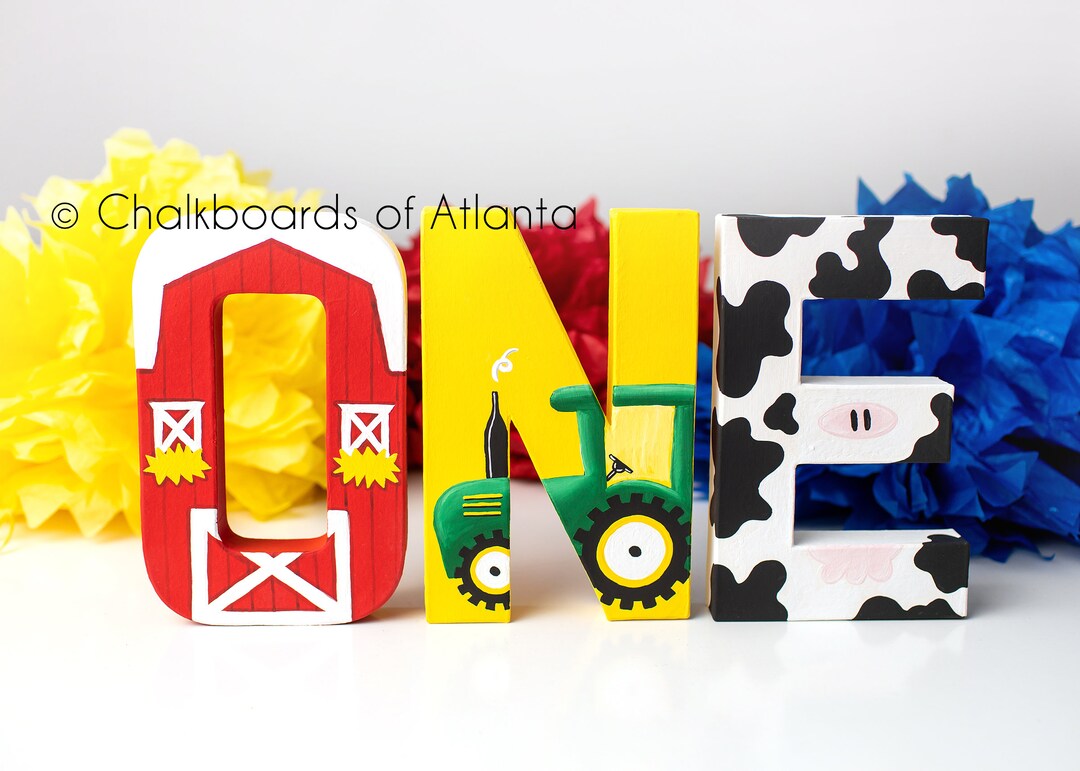 Barnyard Lettering Barnyard