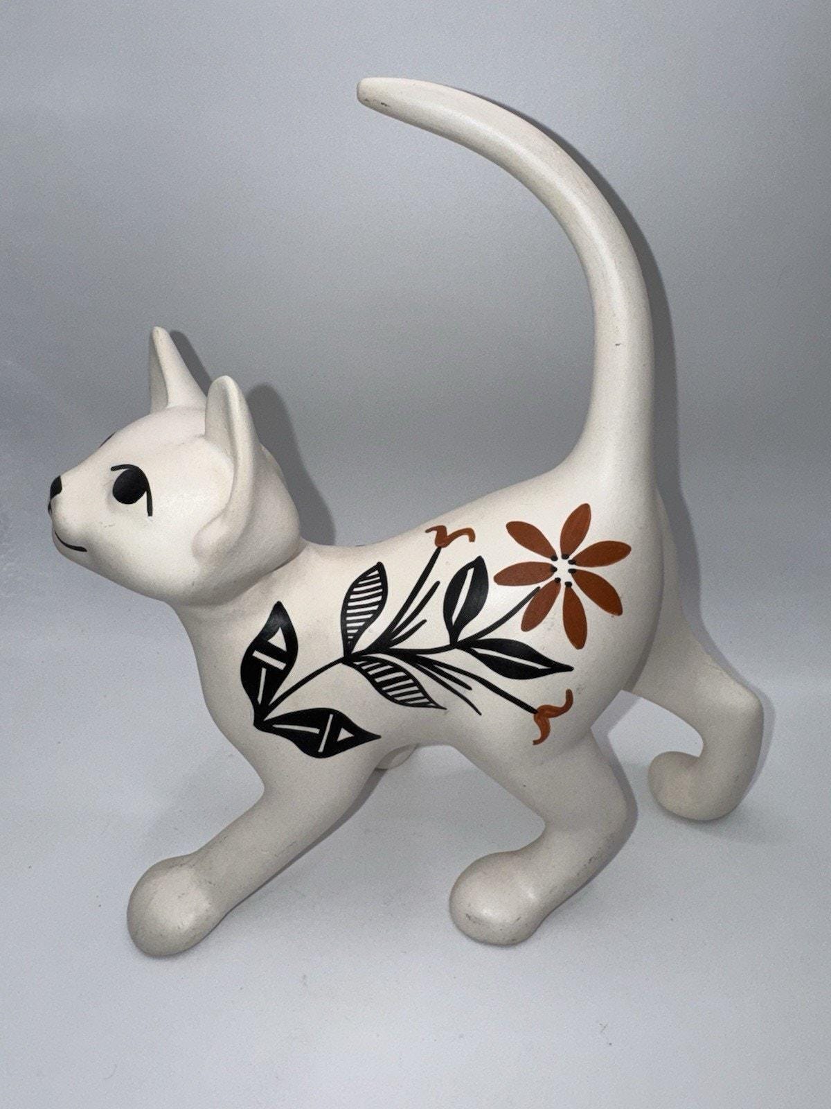Acoma Pottery Cat - Etsy