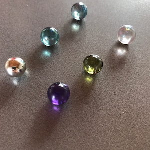 10mm no hole ball in specialty semiprecious stones!