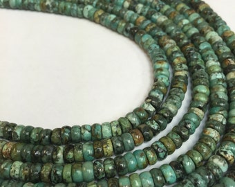 6mm african turquoise roundlle beads AA quality